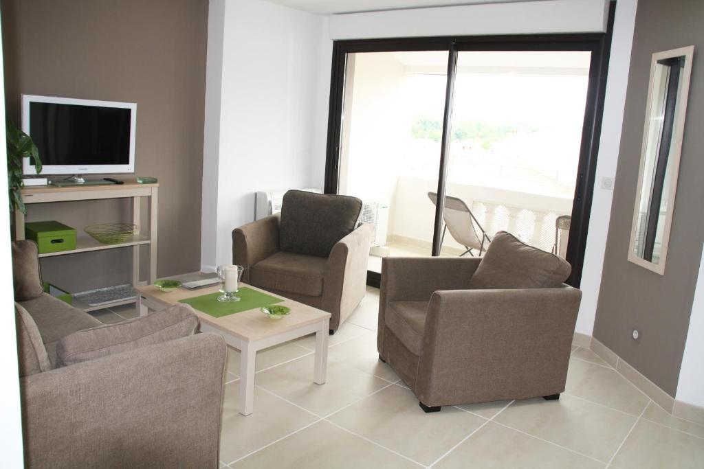 Appartement Le Saint Paul - Les Balcons De La Cite Carcassonne Værelse billede